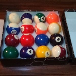 Brand New set of pool balls